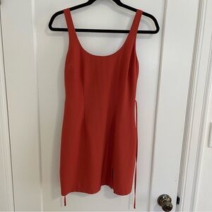 Abercrombie & Fitch Orange Mini Dress